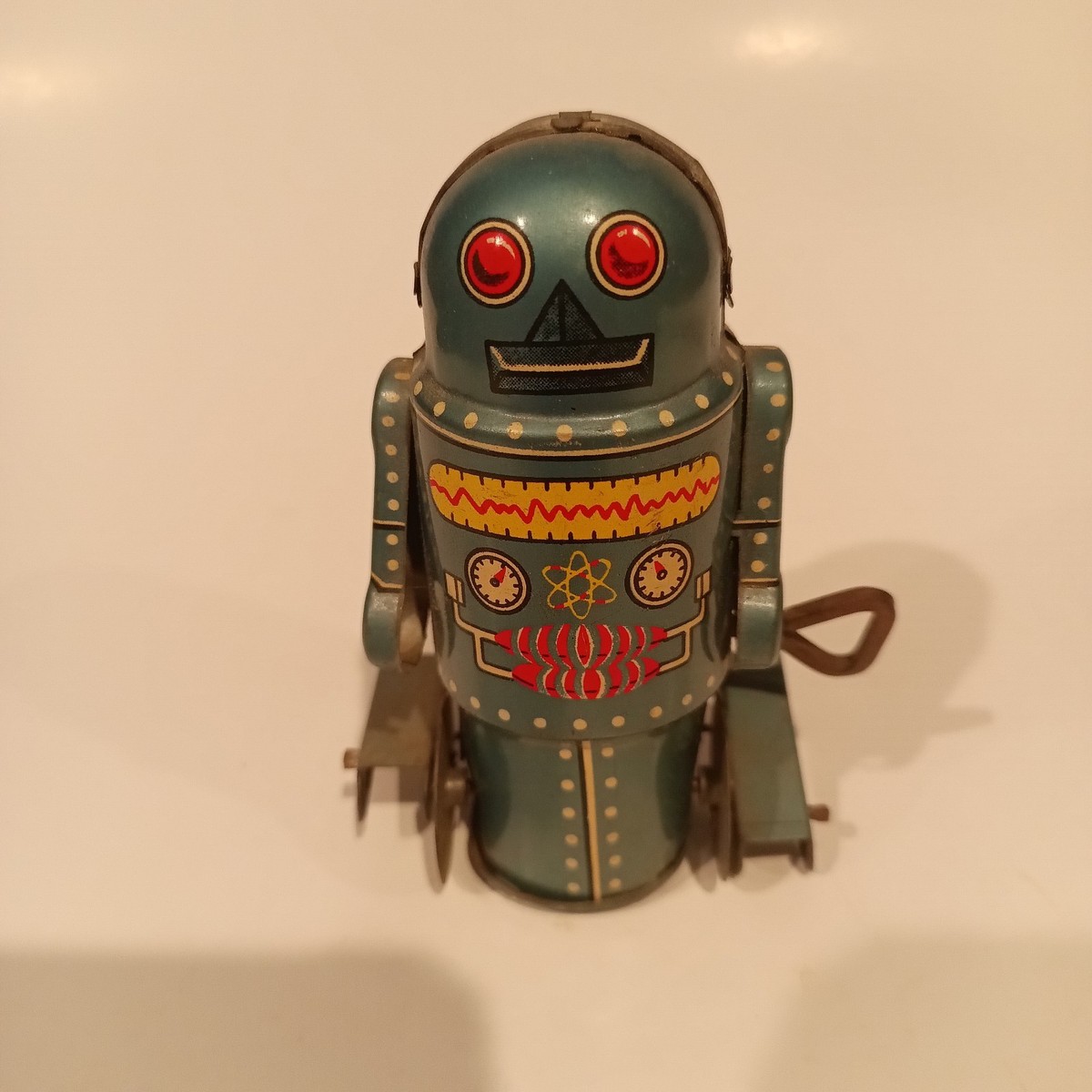 Rare 1950's 60's Original Early Model Of Noguchi 7 Tin Walking