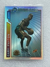 Gary Payton 1996-97 Topps Mystery Finest REFRACTOR Card#M4