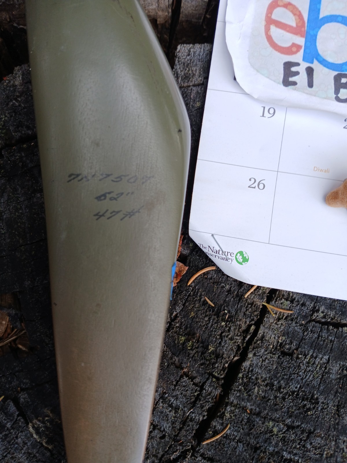 Vintage Bear Archery Tigercat recurve 47# 1967 Factory camo