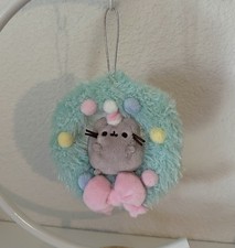 Rare Pusheen Pastel Colored Christmas Wreath 5in