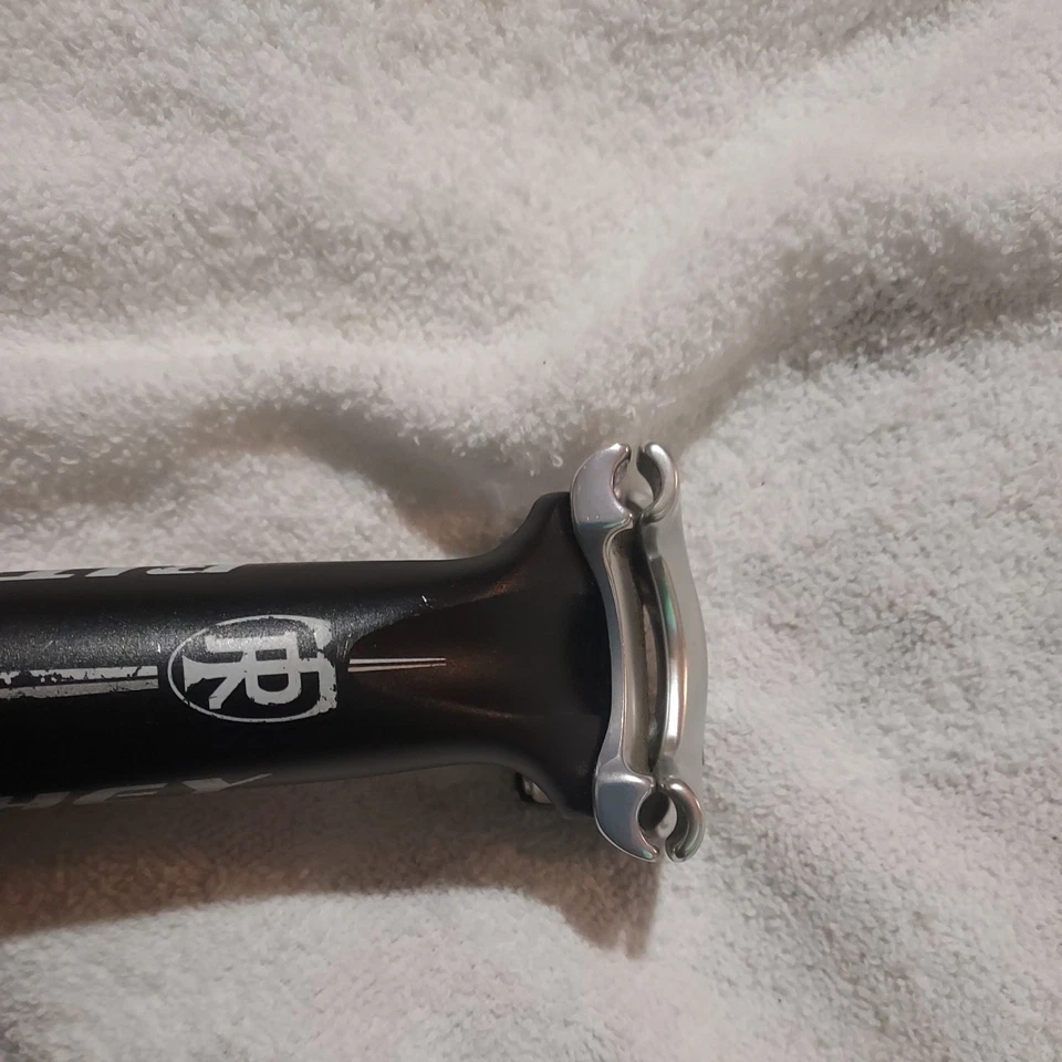 Tija de sillín de carretera Ritchey Pro 2 pernos de aluminio negro 27,2 350 Foto 3 de 4