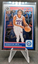 2023-24 NBA Hoops Premium #50 Terquavion Smith Rookie RC 76ers Basketball Card