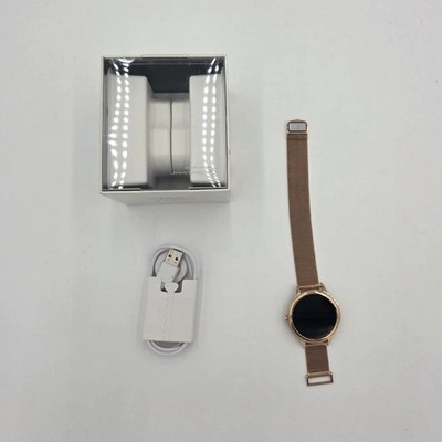 Fossil DW11F1 Smartwatch Rose Gold Metal Wear OS by Google for iOS & Android