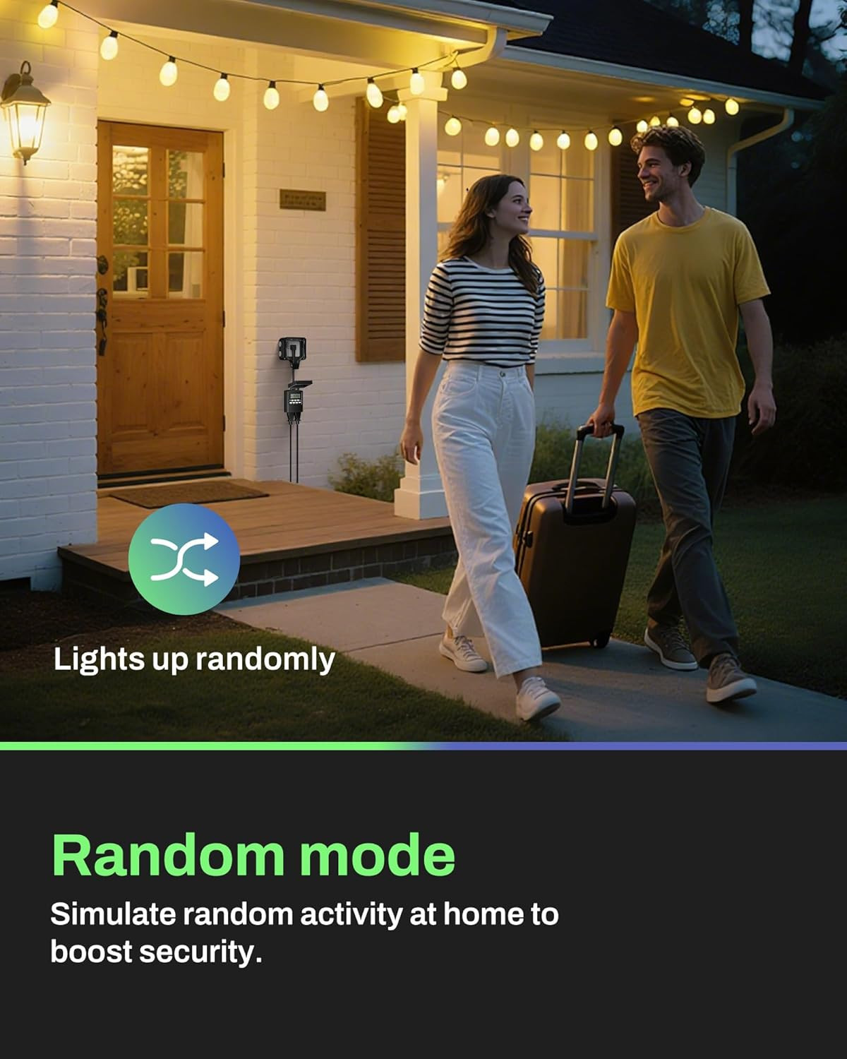 7 Day Outdoor Heavy Duty Digital Programmable Timer, Outdoor Timer Outlet Waterp