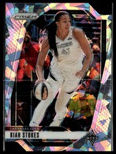 2024 Panini Prizm WNBA #122 Kiah Stokes Ice Prizms