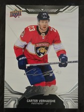 2022-23 Upper Deck MVP Ice Hockey NHL Carter Verhaeghe #169 Silver Script