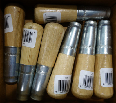 Schweitzer 4-3/8'' File Handle for 6 - 8'' Hand Files - LOT of 7 Pieces