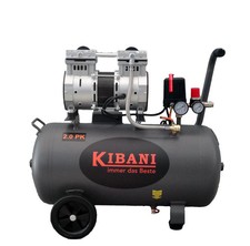 Compressore kibani silenzioso " senza olio " 8 bar 50 lt litri 1500 watt 2 CV -