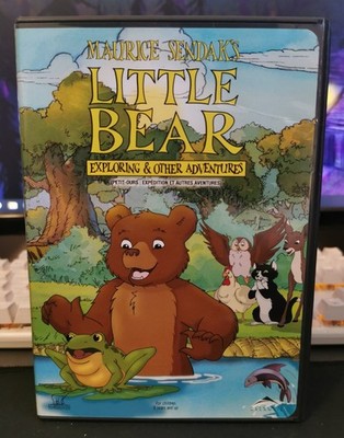Little Bear Exploring And Other Adventures (DVD, 2001) Tested Rare OOP