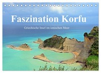Faszination Korfu (Tischkalender 2027 DIN A5 Quer), Calvendo Monatskalender