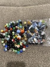 Vintage Akro Agate Glass Marbles Lot