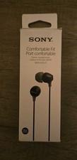 NIP Sony MDR-EX15LP Fashion Color EX Series In-Ear Earbud Headphones Black
