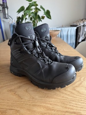 HAIX Black Eagle Safety 50 Mid (Schnellverschluss) - Schwarz, EU 43
