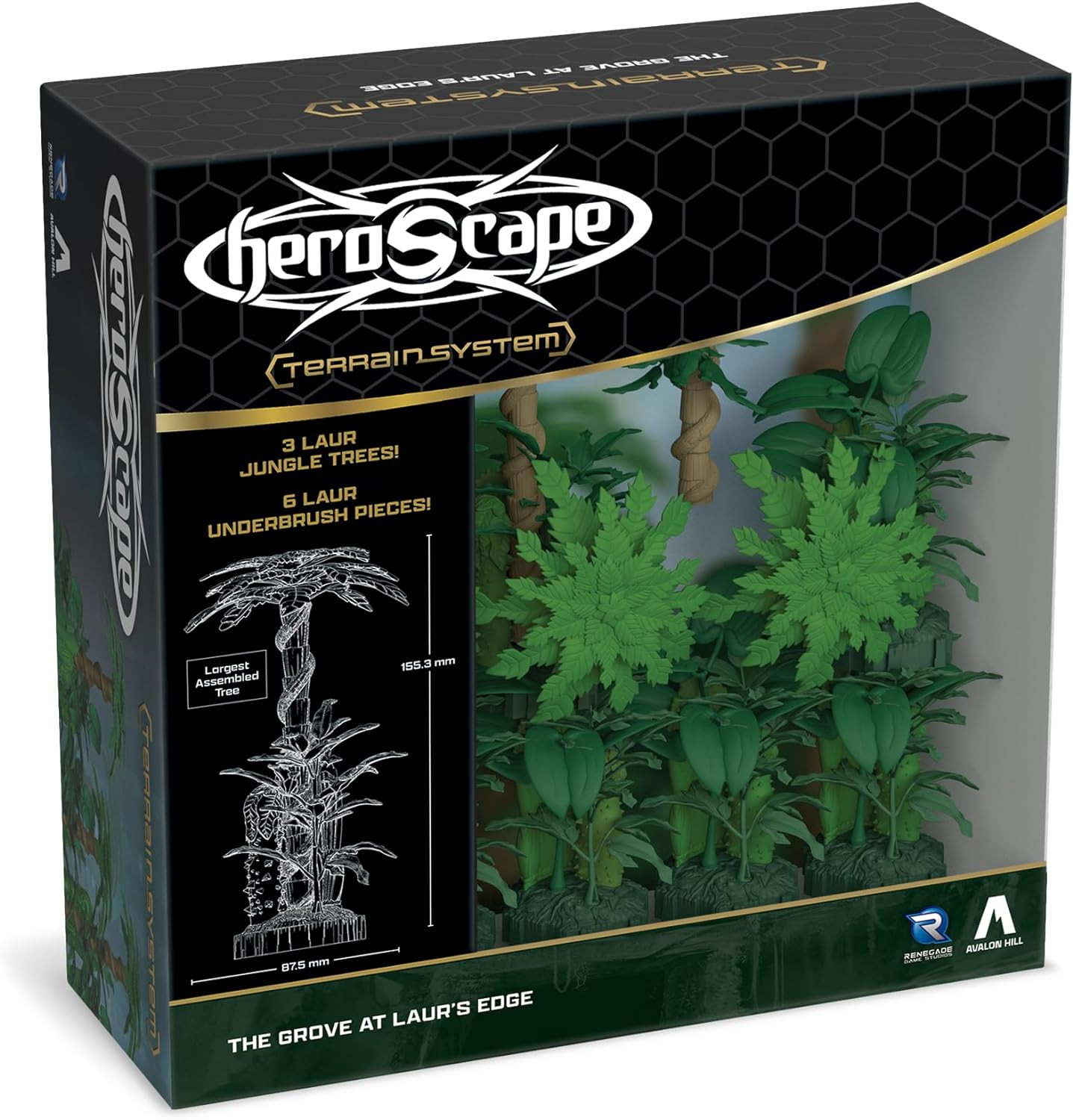 Heroscape: Terrain Expansion: The Grove at Laur's Edge