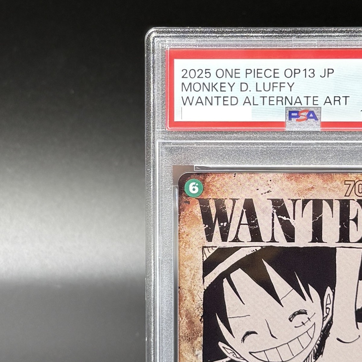 PSA 10 Luffy Wanted SEC-SPC OP13-118 Carrying on His Will ONE