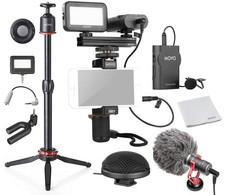 Movo Photo - PHONEVIDEO KIT8 - Movo HUGE Smartphone Video Kit V8 with Grip Rig,