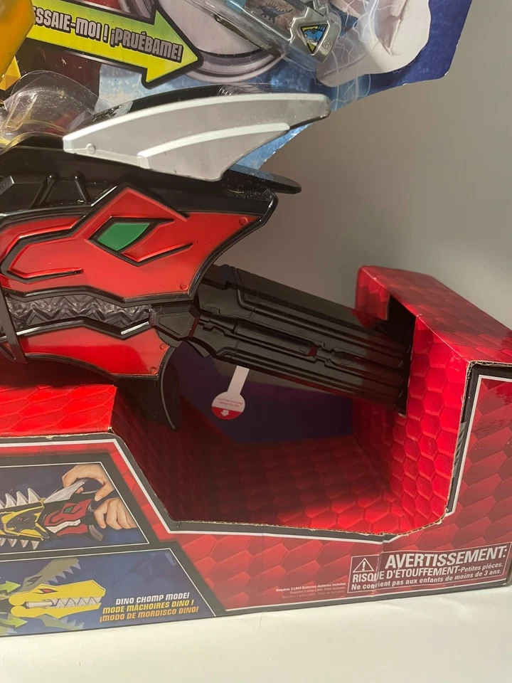 Espada de Batalla Bandai Power Rangers Dino Super Charge Spiked 2015 - NUEVA Leer Foto 2 de 4