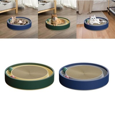 Cat Scratcher Lounge Bed Wellpappe für Indoor-Kätzchen-Zubehör