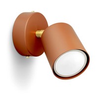 Luxolar Wandleuchte GU10 Terrakotta Schwenkbar Wandlampe Deckenstrahler