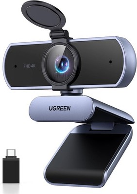 UGREEN FineCam Lite 4K, UHD Webcam 4K, Webcam mit Mikrofon und