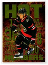 2026-27 Upper Deck Flair Hockey hot numbers SSP CASE HIT Tim Stutzle Ottawa