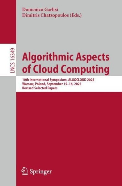 Algorithmic Aspects Of Cloud Computing Domenico Garlisi-image