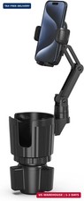 Phone Holders for Your Car, 2 in 1 Universal Cup Holder Expander Adjustable Base