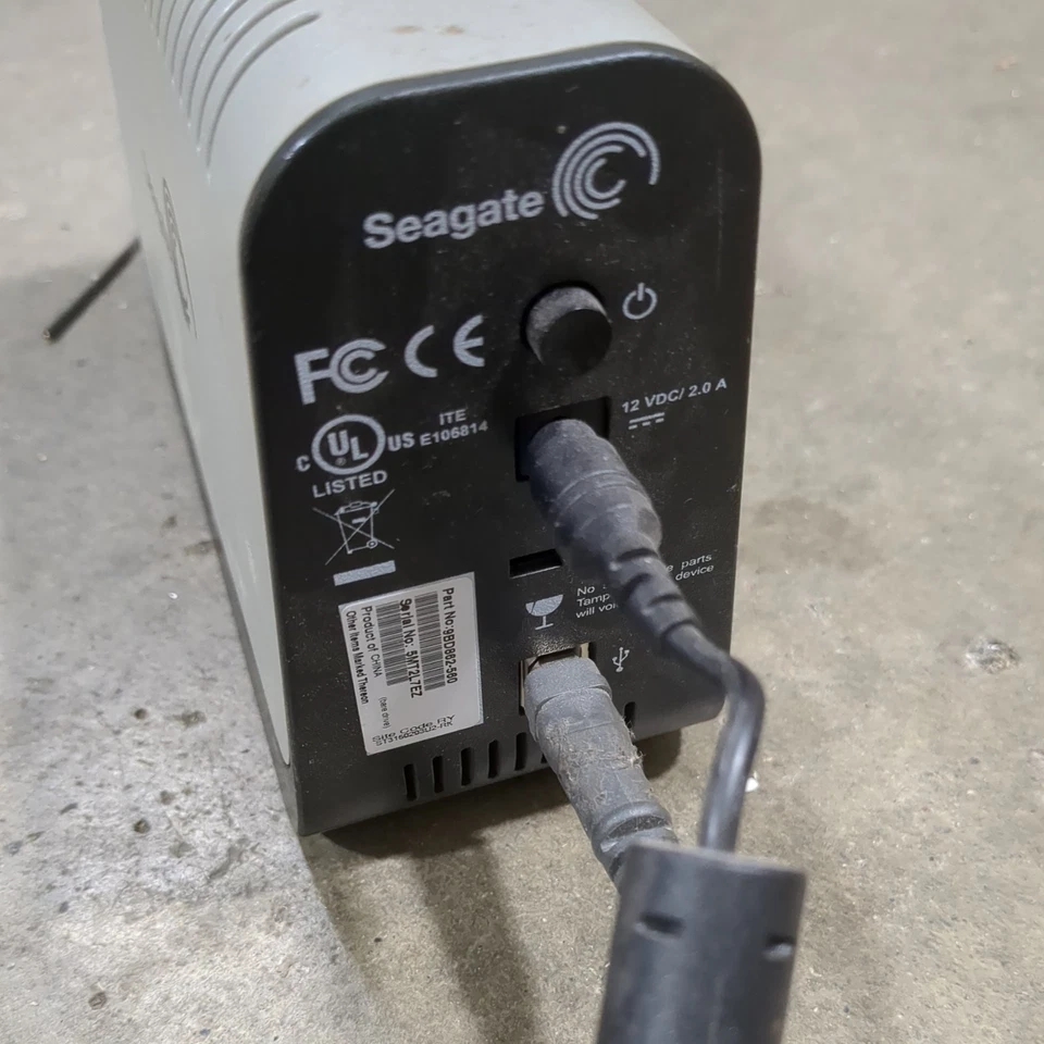 Seagate 160GB External USB Hard Drive 9BD862-560 - Image 2 of 4