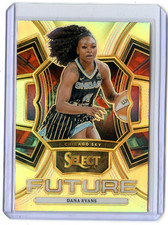 2024 Panini Select WNBA DANA EVANS #17 FUTURE SILVER PRIZM SKY ACES