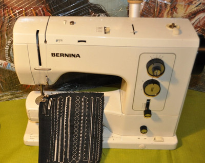 Bernina 831 Record Nähmaschine Made Schweiz Einsatz bereit & Gewartet