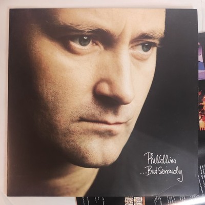 ...But Seriously - Phil Collins, 1990 German, Vinyl, LP, Album, 256 919-1