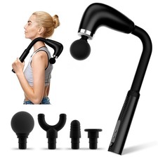 Massage Gun with Upgraded Extension Handle,Back Massage Gun Deep Tissue,Back ...