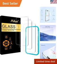 Ailun 3 Pack Screen Protector for iPhone 17 Pro 6.3 inch with Installation