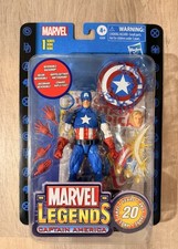 Hasbro Marvel Legends 20 Years 20th Captain America Steve Rogers Figure 2022