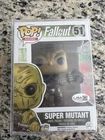 Funko Pop! Games Fallout Super Mutant #51 Signed By Voice Actor Wes Johnson Rare