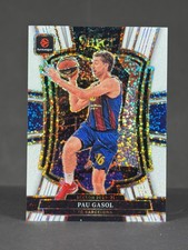 Pau Gasol 2025-26 Panini Select EuroLeague White Sparkle SSP Premier Level #103