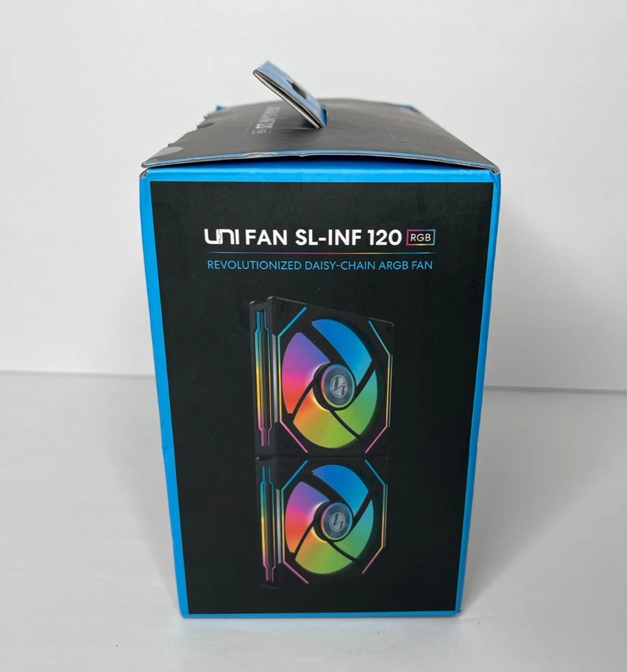 LIAN LI UNI FAN SL INFINITY 120 RGB BLACK UF-SLIN120-3B - Image 4 of 4