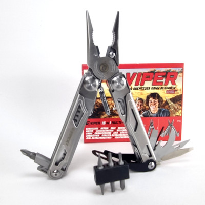 Viper² Multifunktionswerkzeug wie Leatherman zum Heimwerken, Outdoor und Camping
