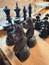 Altes Schachspiel Schachfiguren