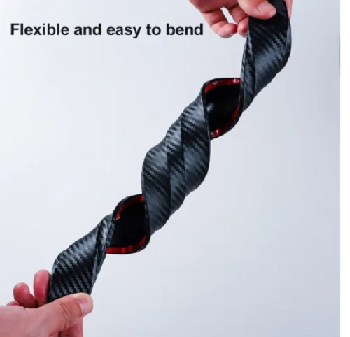 2pcs Car Bumper Protector Strip Guard Corner Protection Strips Scratch Protector - Picture 5 of 10