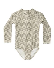 Rylee + Cru Collective Delphine Rash Guard One-Piece  3-6M