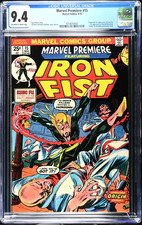 Marvel Premiere #15 CGC 9.4 OWW NM Marvel Comic 1974 1st appearance Iron Fist v1