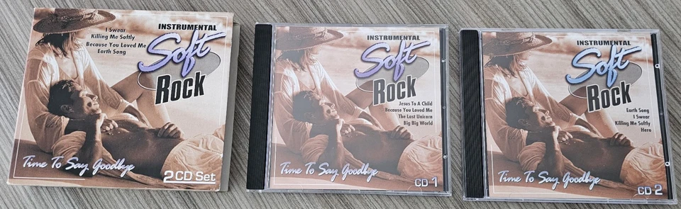 2 CD Set "Instrumental Soft Rock" Time To Say Goodbye - gebr. - Bild 3 von 4