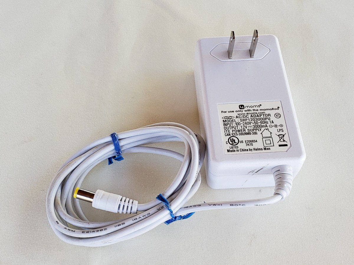 Genuine 4MOMS MamaRoo Baby Swing Power Adapter /Power Cord Model