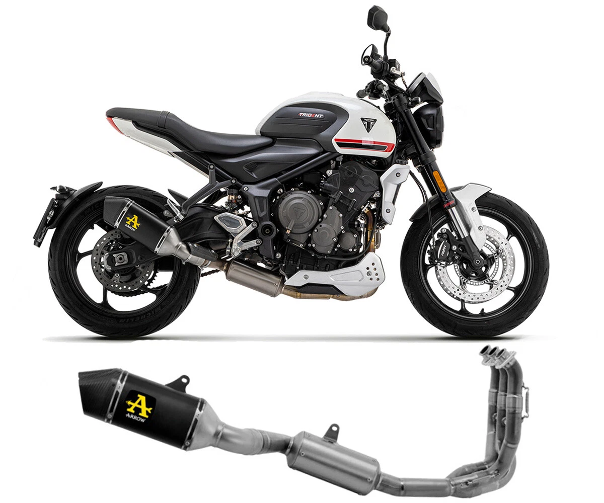 Full Exhaust Catalyzed Arrow Veloce Alu N TRIUMPH TRIDENT 660 2021