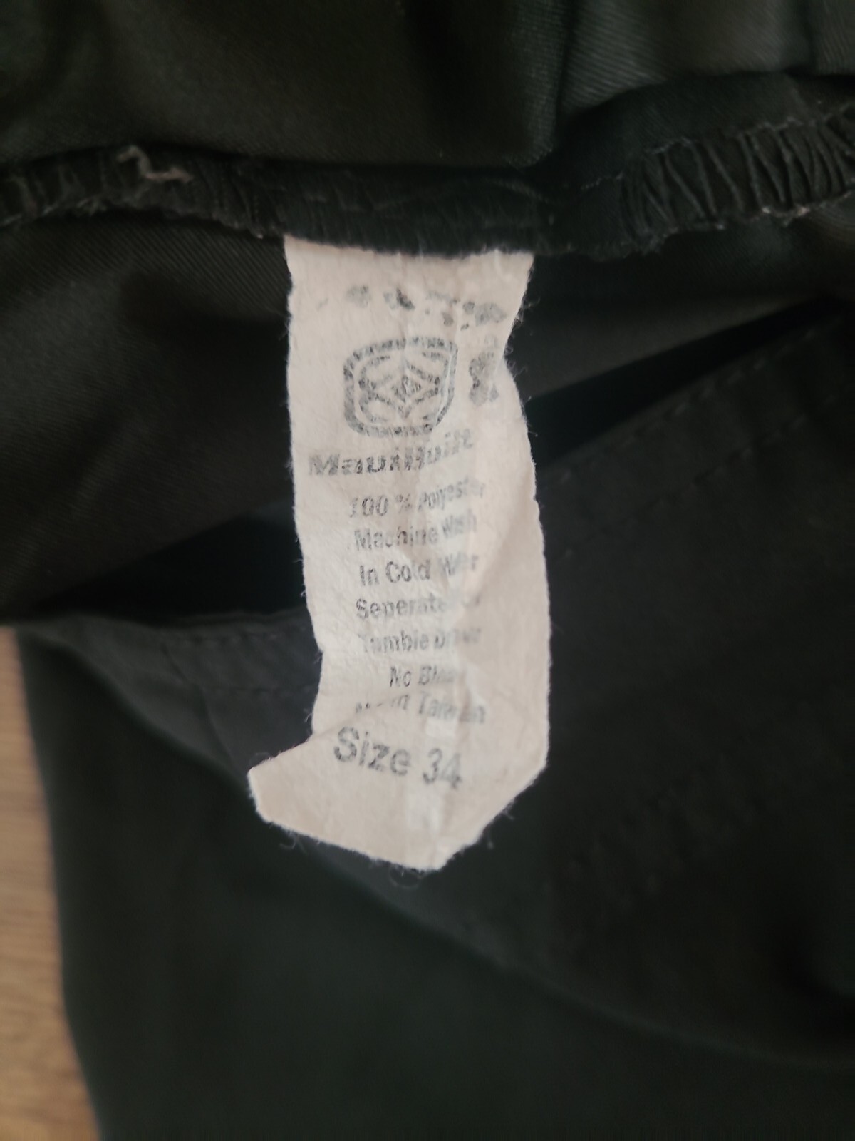 Maui Built Mens Black Surf Swim Trunks Board Shorts 3… Gem