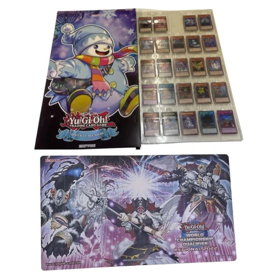Yu-Gi-Oh! Trading Card Game Advent Calendar 2018 TCG and 2022 Playmat Bundle Set