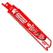 Diablo Ds0610cf10 6 In. Steel Demon Carbide Recip Blades (10-pack) Medium Metal