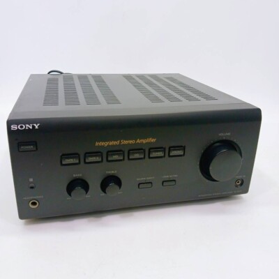 SONY Integrated stereo amplifier TA-F37R Tested working From Japan &frasl;AA113 |  eBay