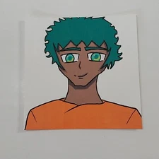 6x6 Inch Gouache Painting Impressionism Original Anime Modern Art Title Cole A1